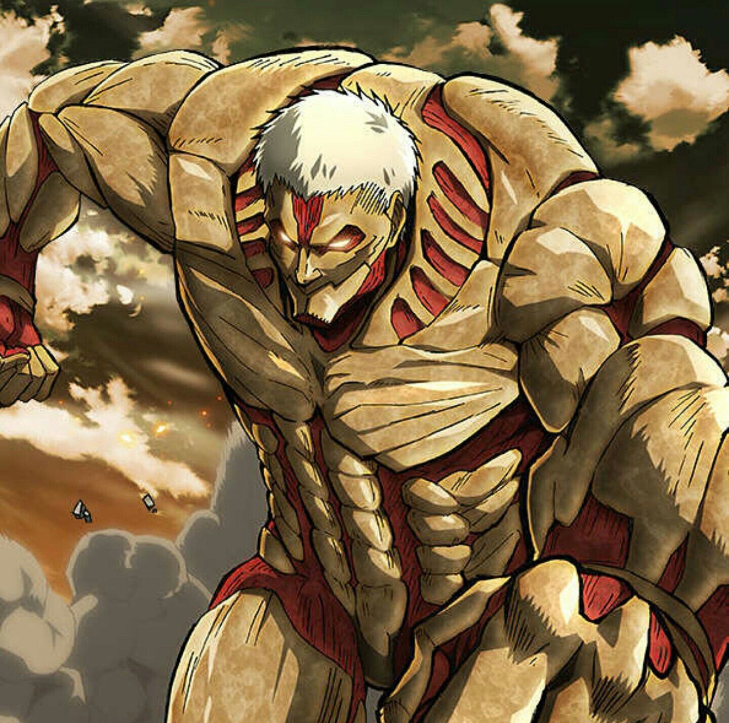 Detail Ape Titan Vs Armored Titan Nomer 28