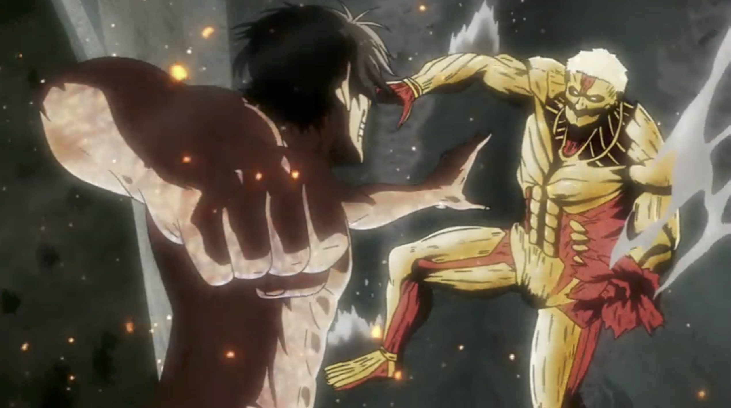 Detail Ape Titan Vs Armored Titan Nomer 38