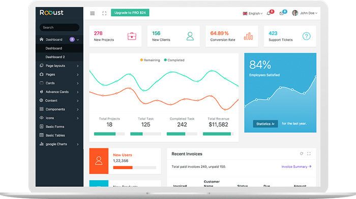 Detail App Dashboard Template Nomer 27