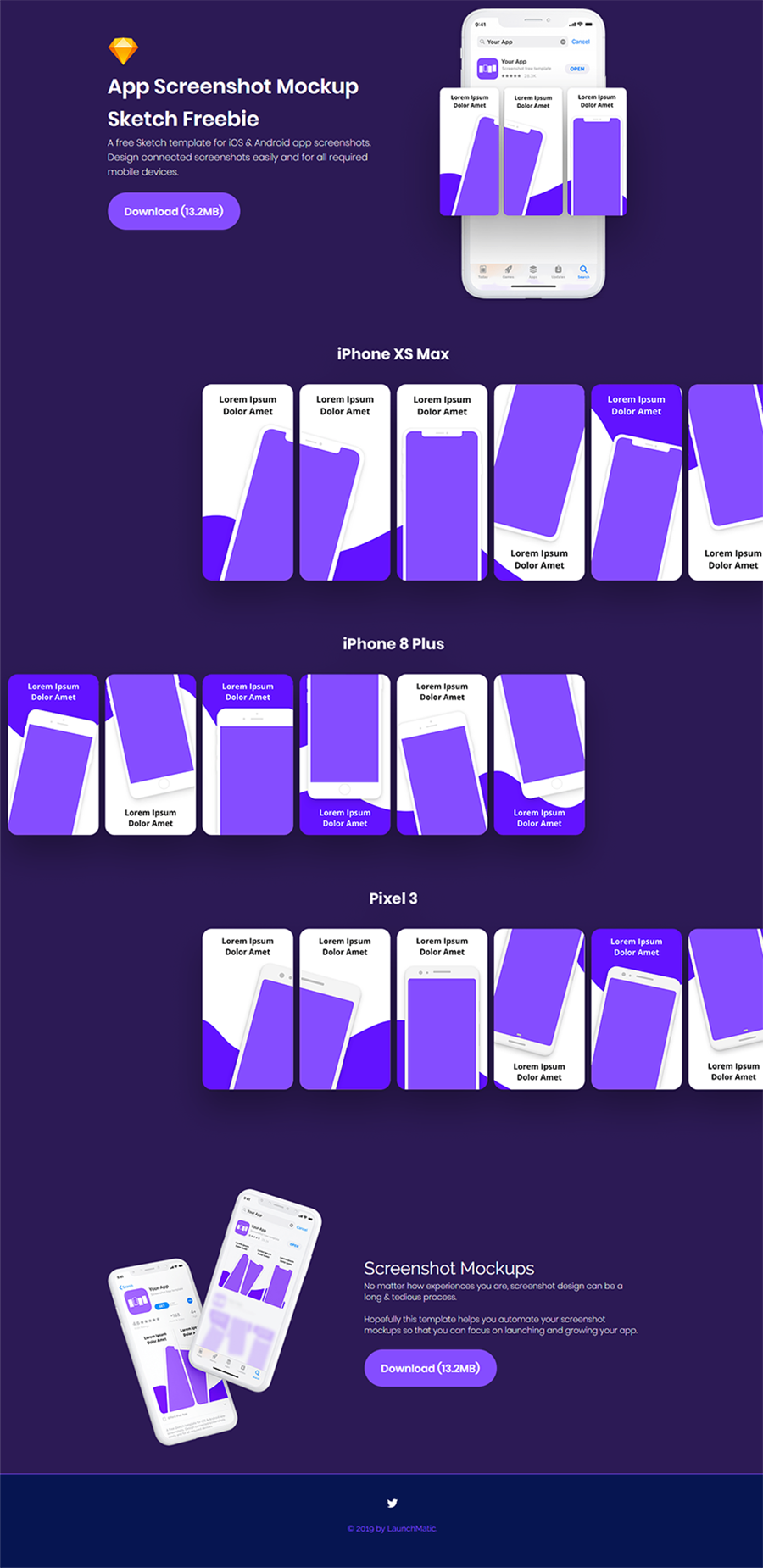 Detail App Mockup Template Nomer 43