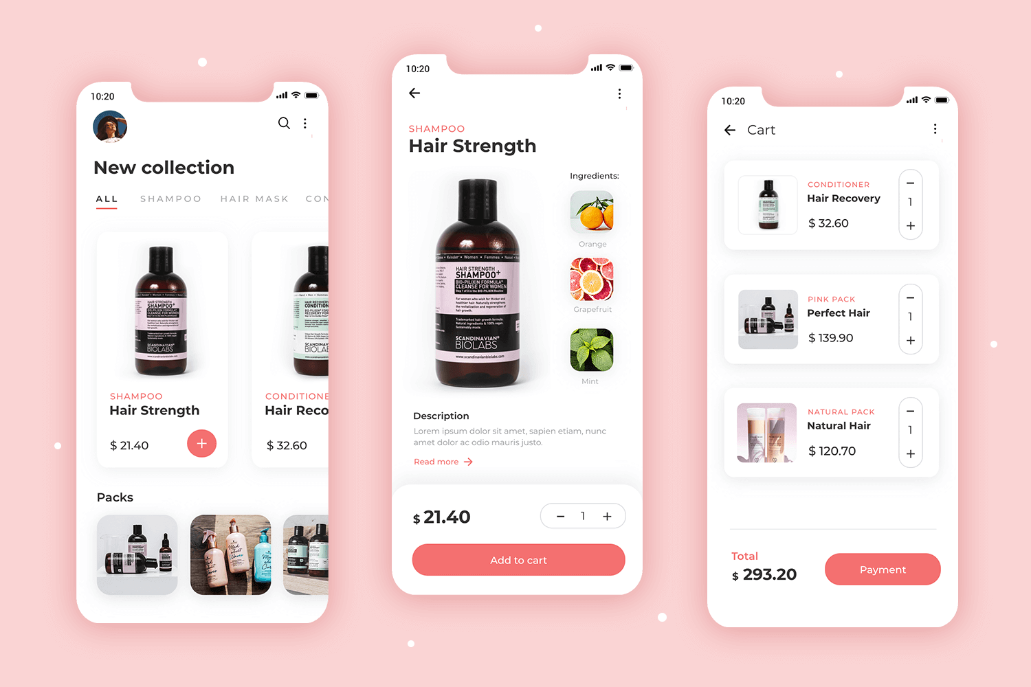 Detail App Mockup Template Nomer 6