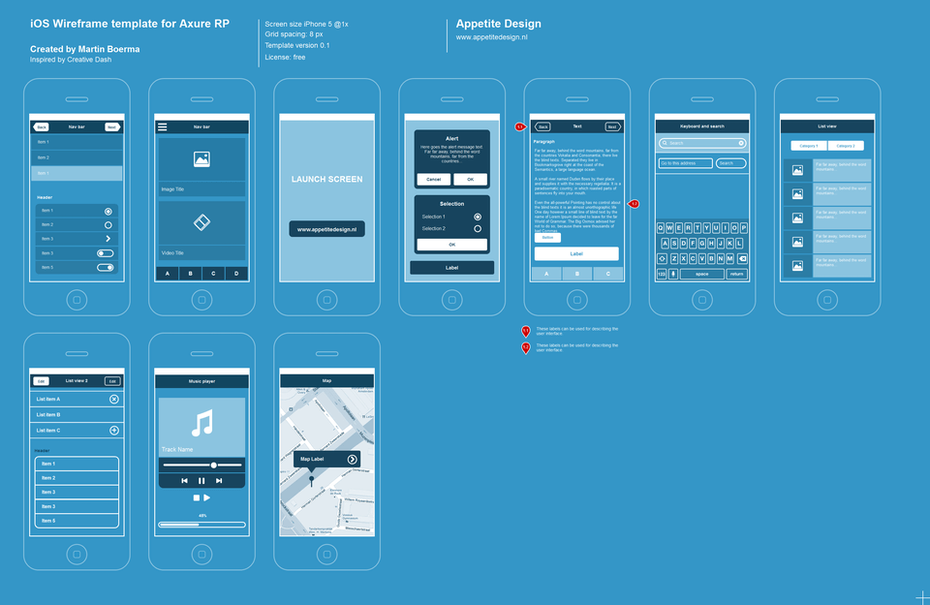 Detail App Screen Design Template Nomer 21