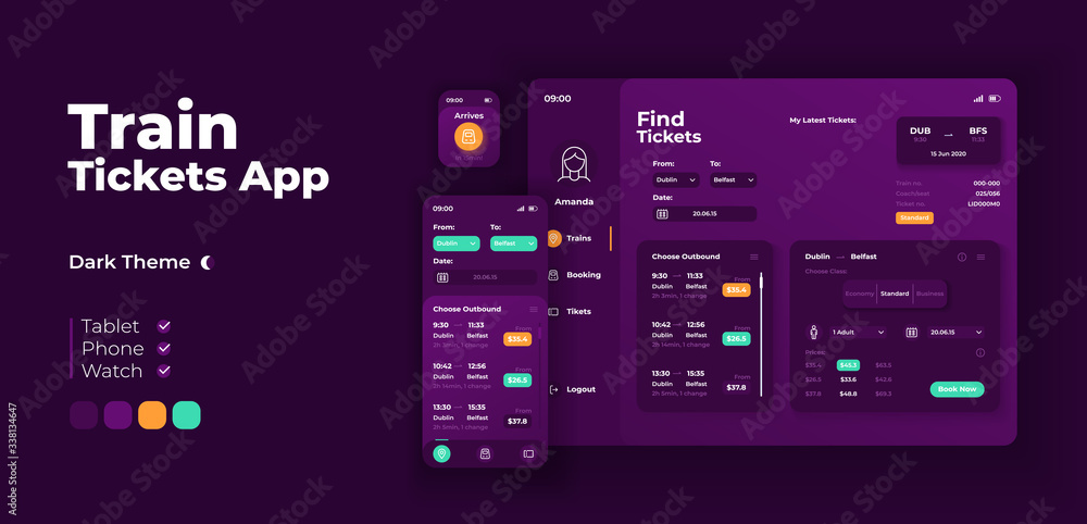 Detail App Screen Design Template Nomer 24