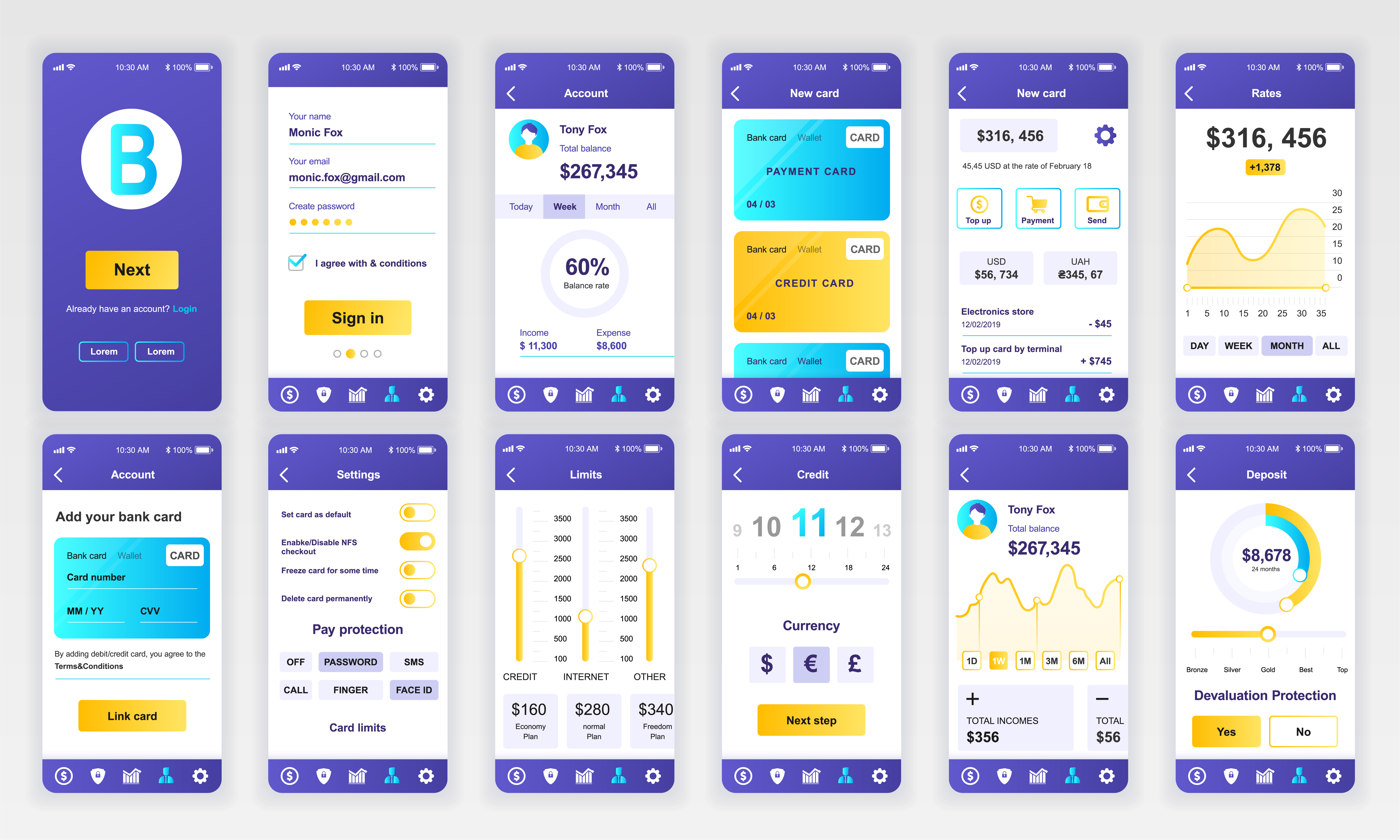 Detail App Screen Design Template Nomer 40