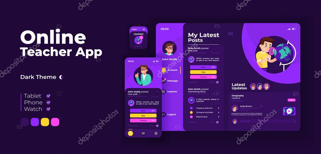 Detail App Screen Design Template Nomer 41