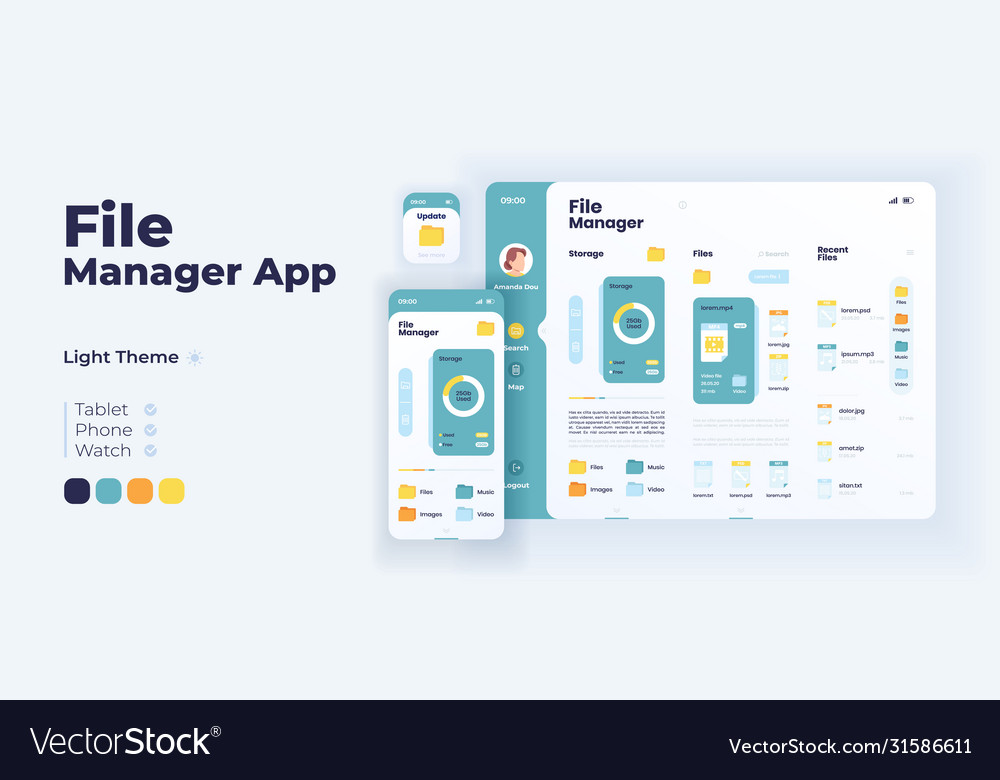 Detail App Screen Design Template Nomer 9