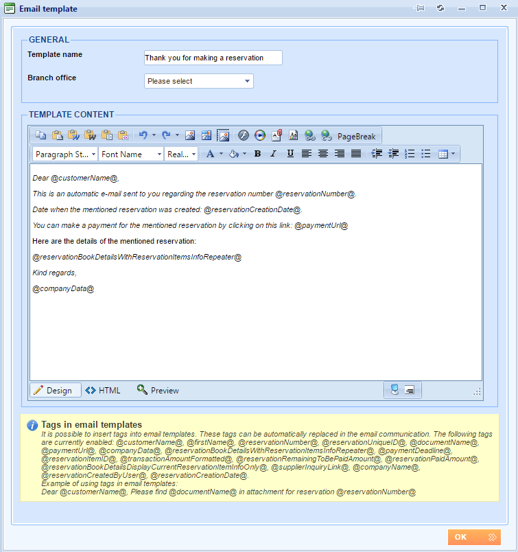 Detail Application Received Email Template Nomer 40