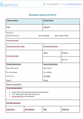 Detail Approval Form Template Nomer 23