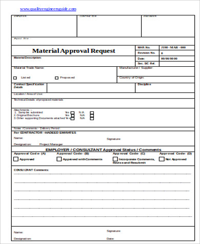 Detail Approval Form Template Nomer 31