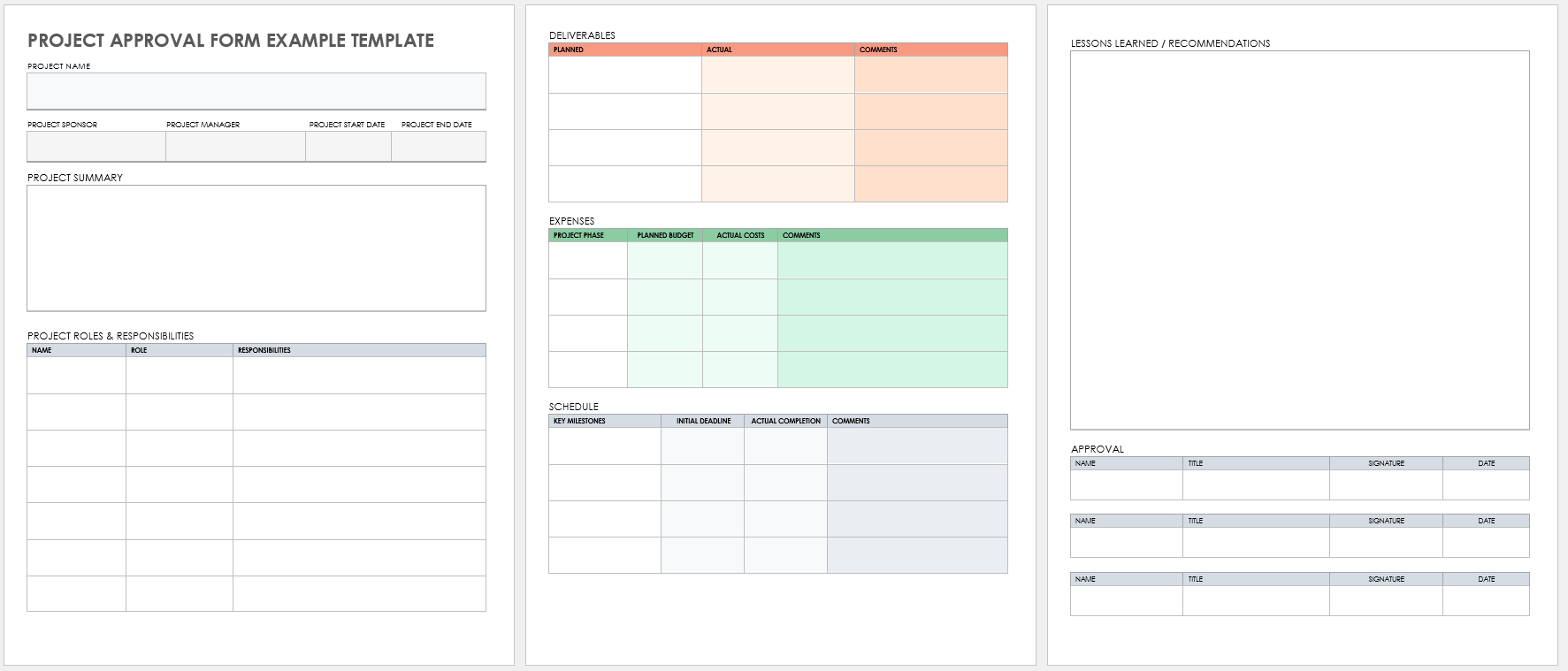 Detail Approval Form Template Nomer 53