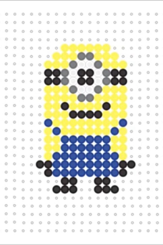 Detail Aquabeads Minion Template Nomer 3