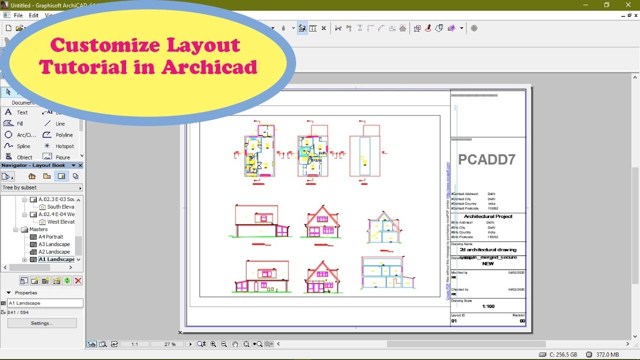 Detail Archicad Master Template Nomer 10