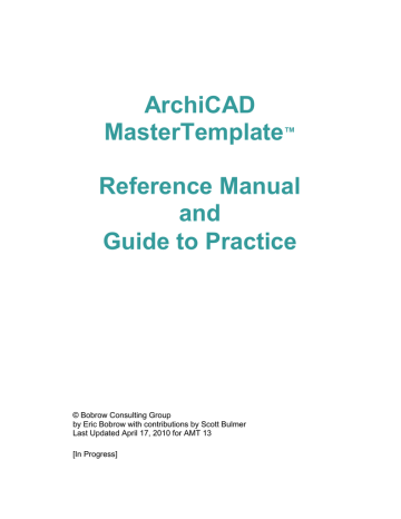 Detail Archicad Master Template Nomer 20