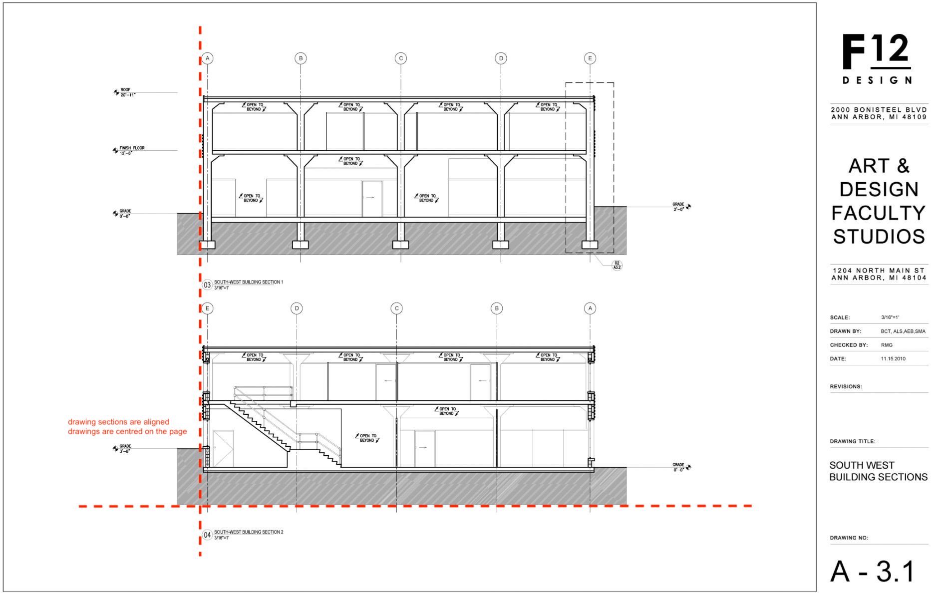 Detail Architectural Sheet Template Nomer 42