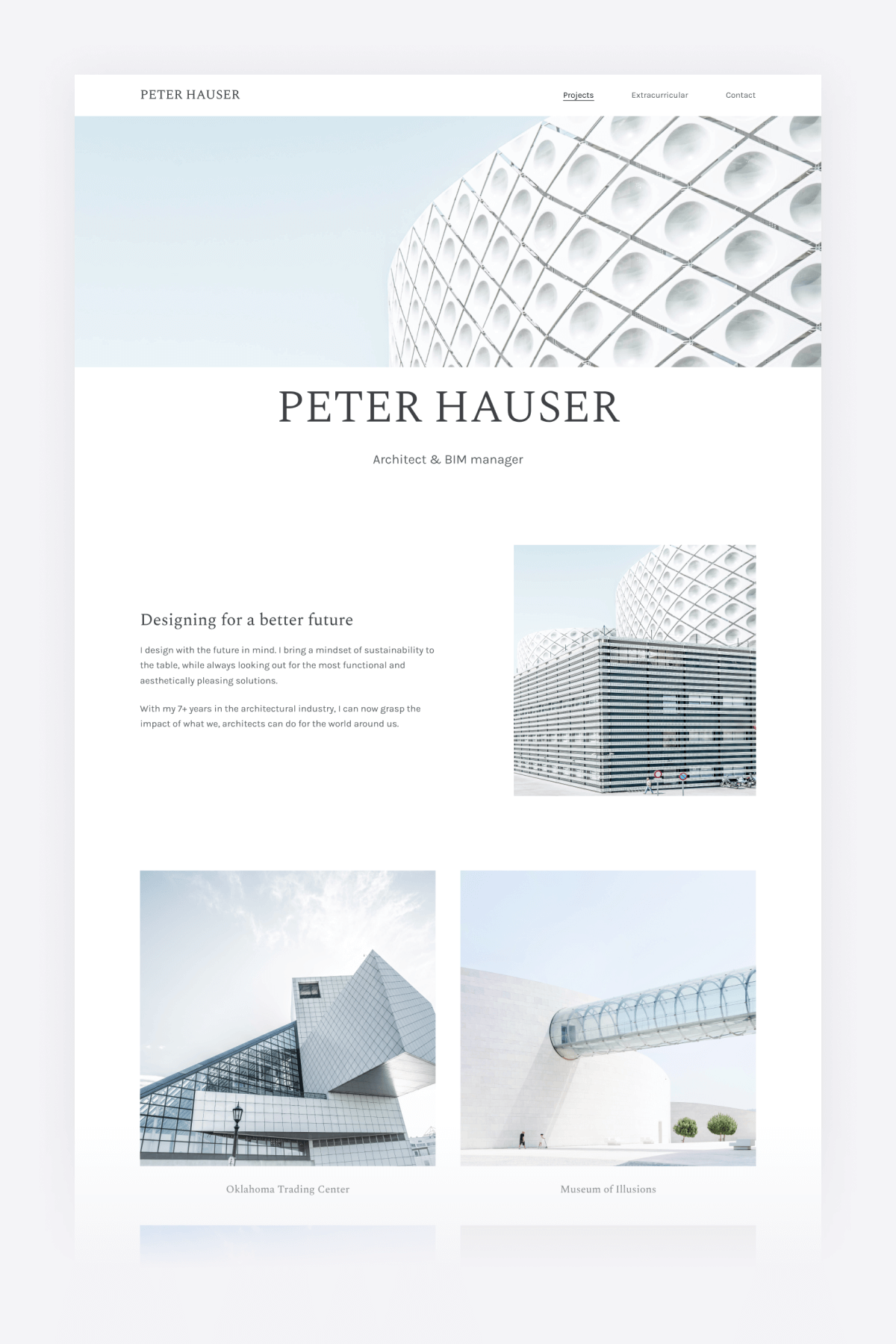 Detail Architecture Portfolio Template Nomer 15