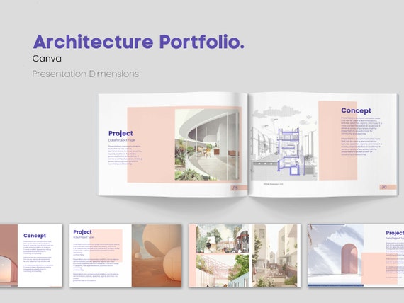 Detail Architecture Portfolio Template Nomer 50