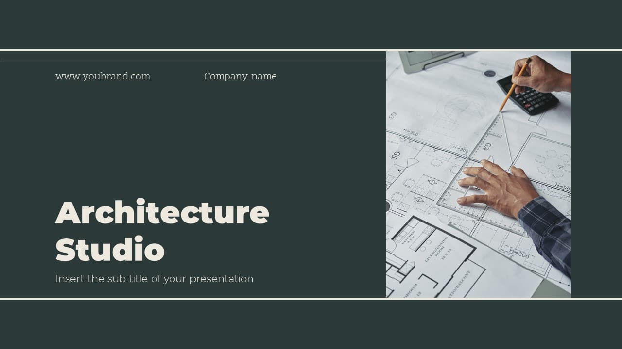 Detail Architecture Powerpoint Template Nomer 28