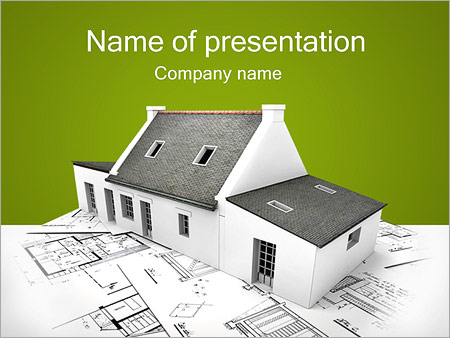 Detail Architecture Powerpoint Template Nomer 31