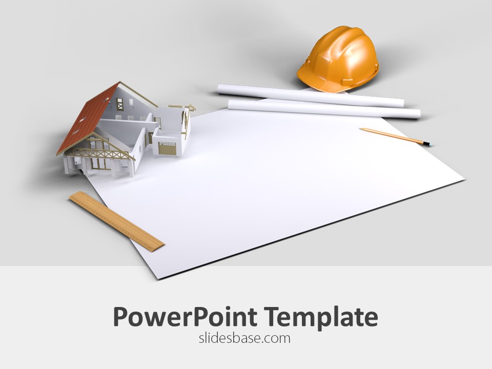 Detail Architecture Powerpoint Template Nomer 33