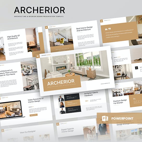 Detail Architecture Powerpoint Template Nomer 5