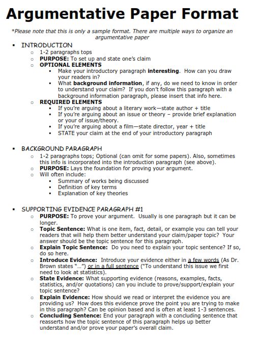 Detail Argumentative Essay Template Nomer 3