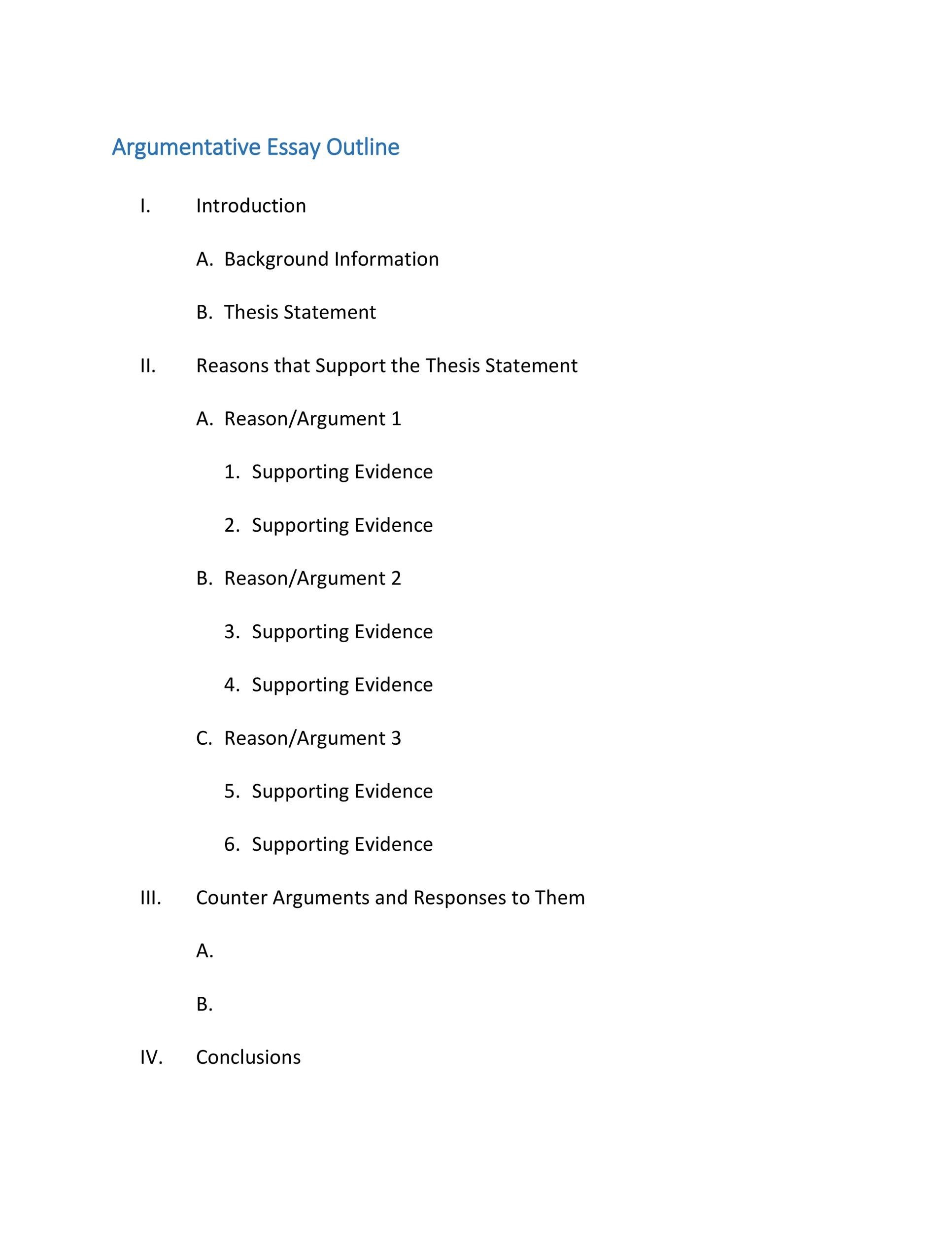 Detail Argumentative Paragraph Template Nomer 11