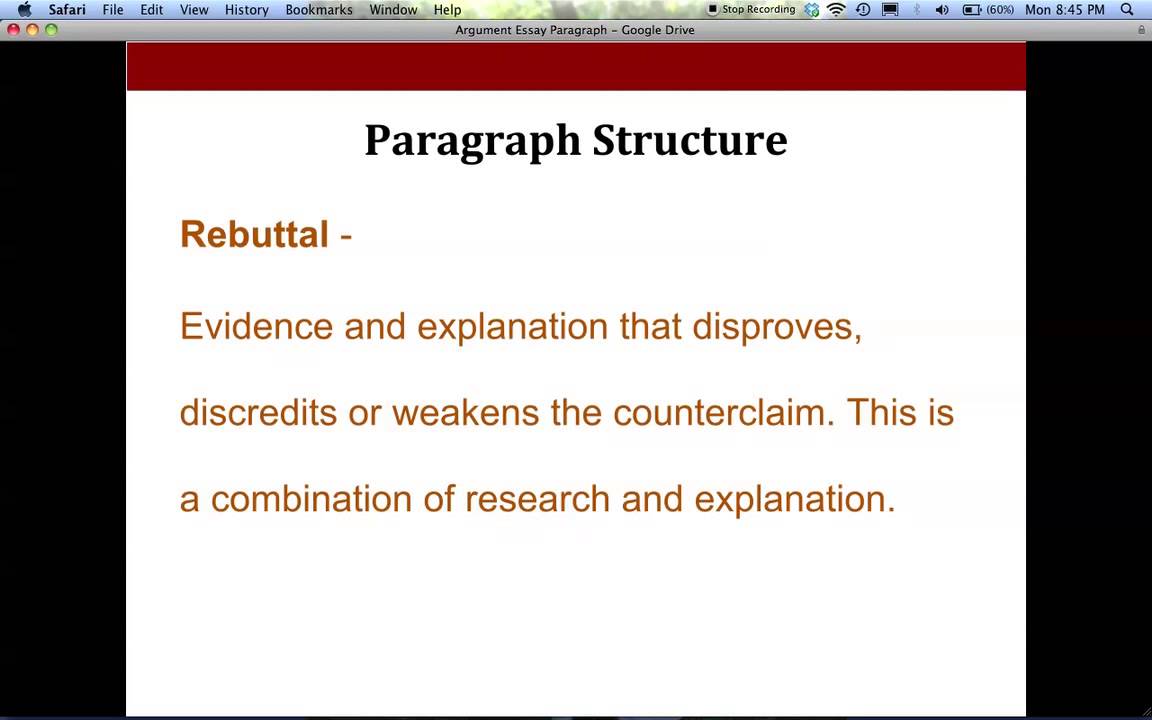 Detail Argumentative Paragraph Template Nomer 24