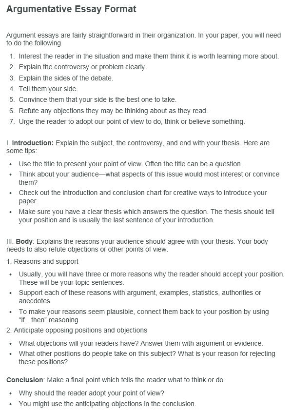 Detail Argumentative Paragraph Template Nomer 38