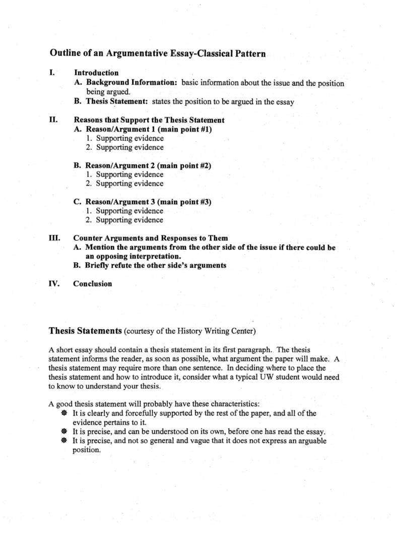 Detail Argumentative Paragraph Template Nomer 40