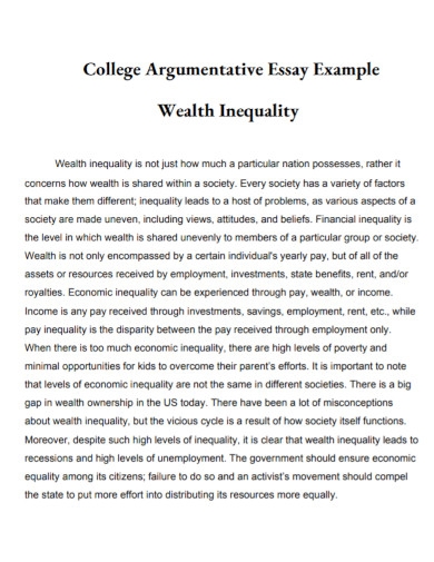 Detail Argumentative Paragraph Template Nomer 41