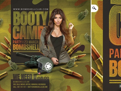 Detail Army Flyer Template Nomer 19