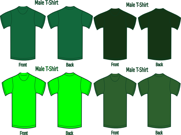 Detail Army Green Shirt Template Nomer 14