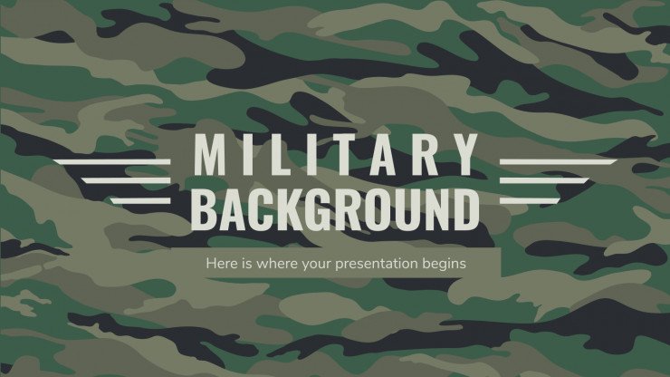 Detail Army Powerpoint Template Nomer 2