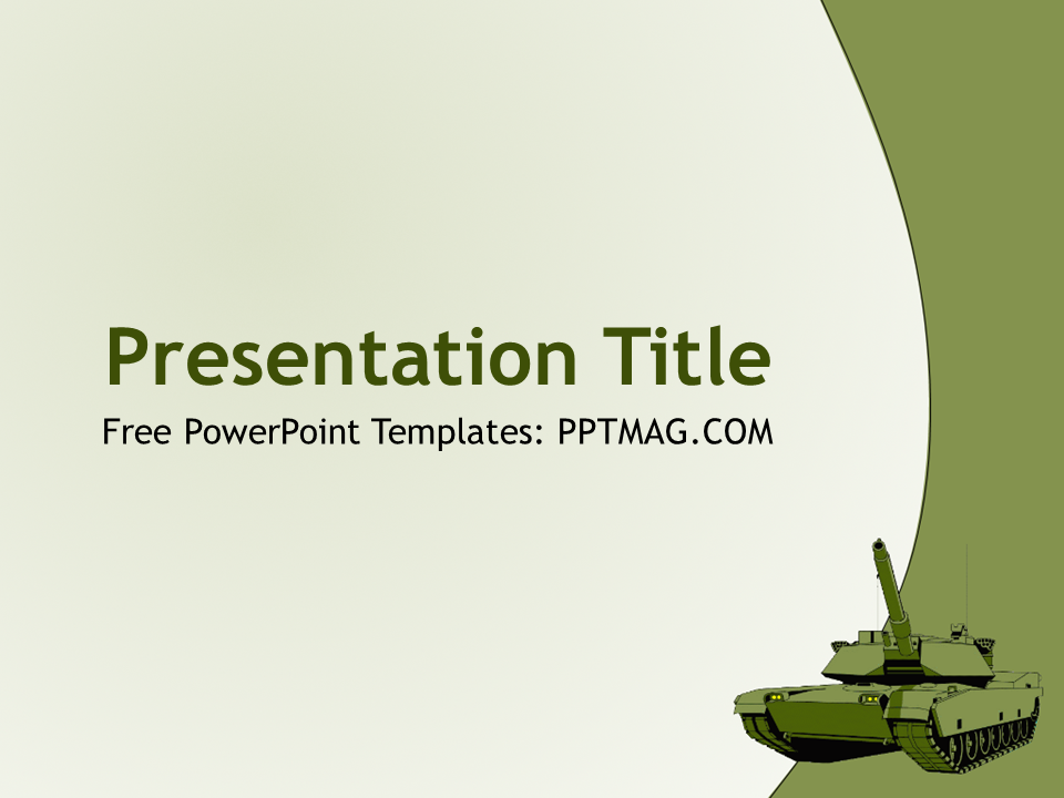 Detail Army Powerpoint Template Nomer 26