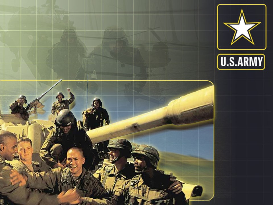 Detail Army Powerpoint Template Nomer 29