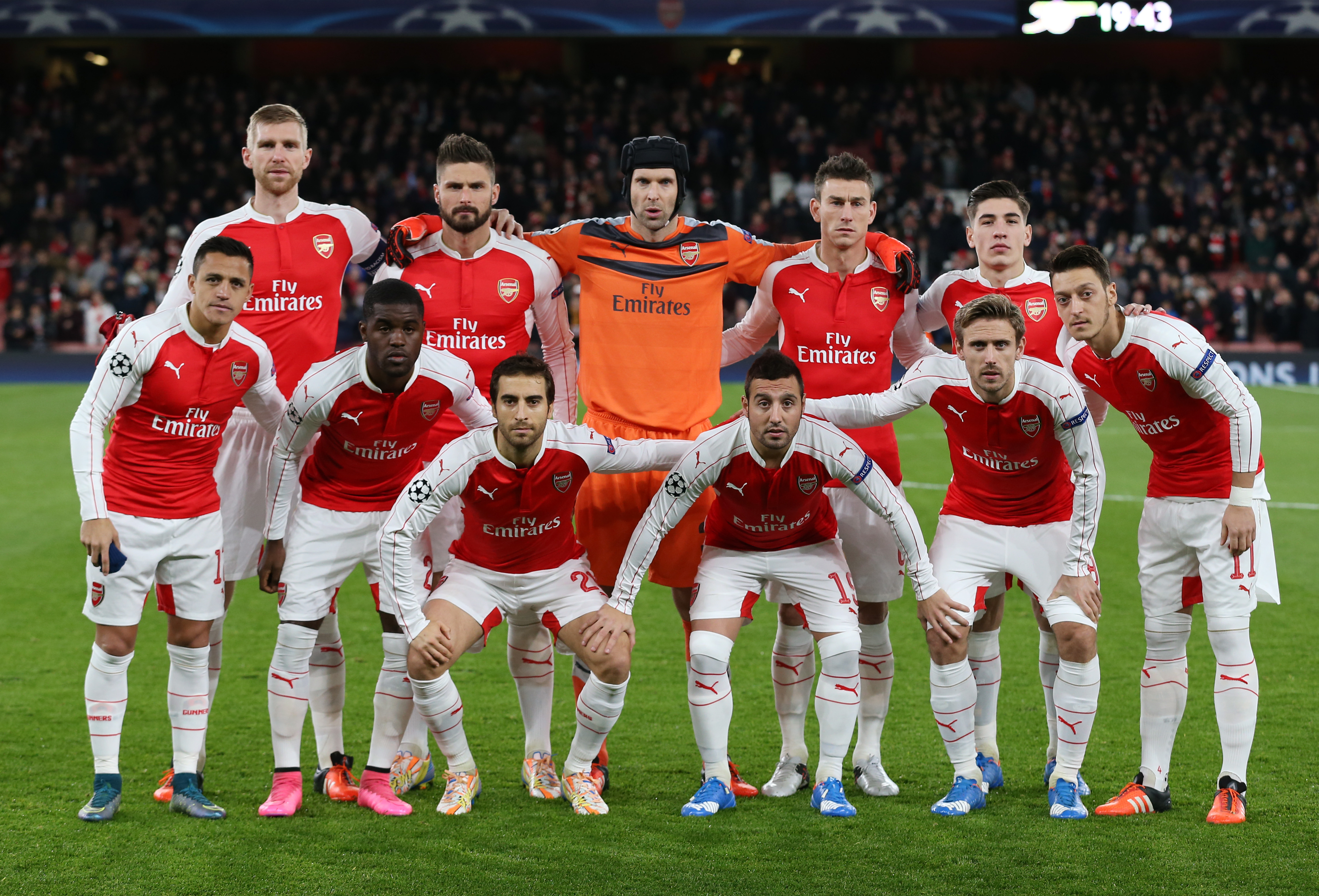 Detail Arsenal Squad 2016 Nomer 12