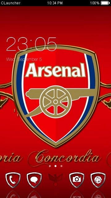 Detail Arsenal Themes For Android Nomer 10