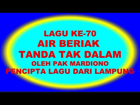 Detail Arti Air Beriak Tanda Tak Dalam Nomer 47