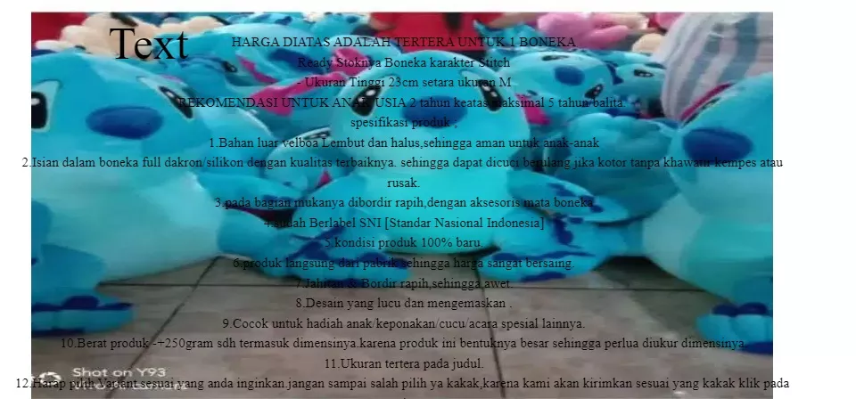 Detail Arti Boneka Stitch Nomer 25