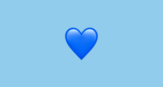 Detail Arti Emoticon Love Warna Biru Nomer 3