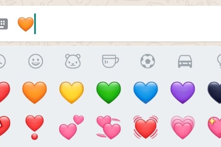 Detail arti emoticon love warna putih koleksi nomer 24