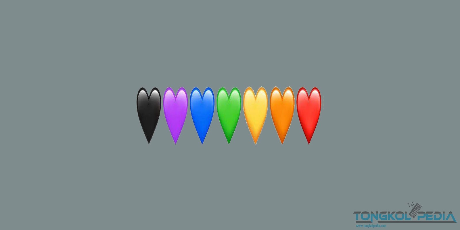 Detail Arti Emoticon Love Warna Warni Nomer 43