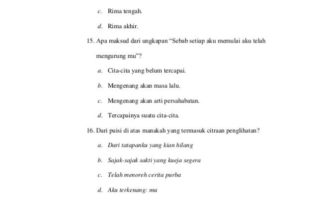 Detail Arti Kata Puisi Nomer 32