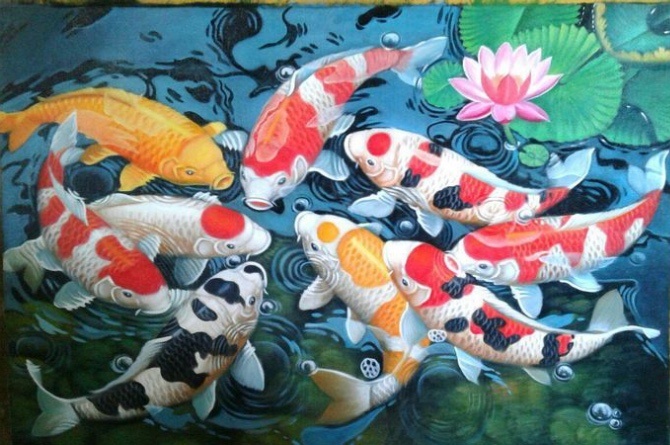 Detail Arti Lukisan Ikan Koi 9 Nomer 47