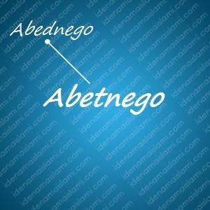 Download Arti Nama Abednego Nomer 7