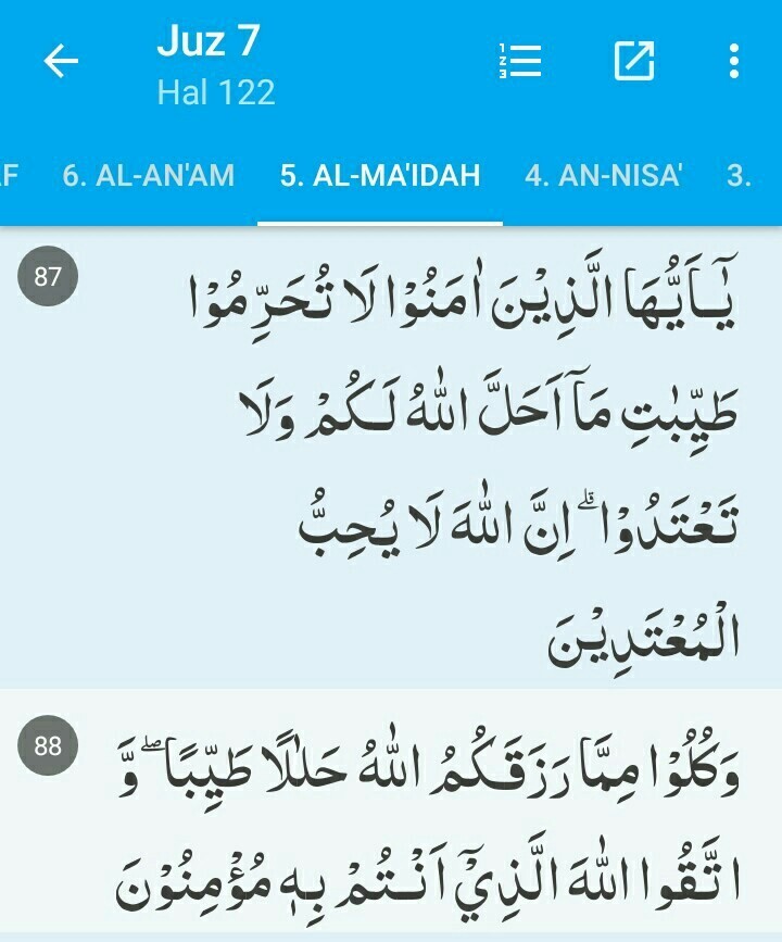 Detail Arti Perkata Surat Al Maidah Ayat 90 Nomer 38