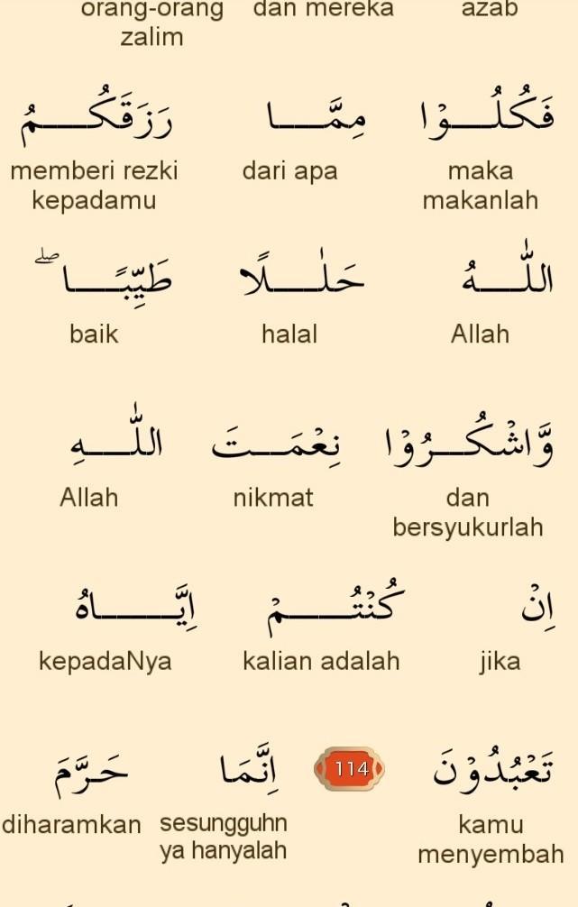 Detail Arti Perkata Surat An Nahl Ayat 125 Nomer 2