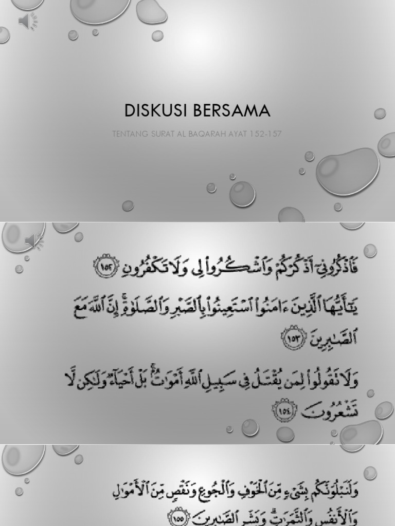 Detail Arti Surat Al Baqarah Ayat 152 Nomer 11