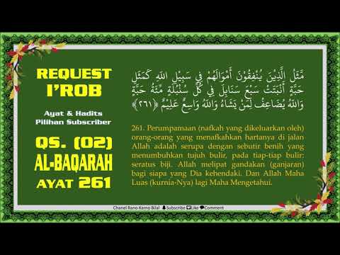 Detail Arti Surat Al Baqarah Ayat 261 Nomer 34