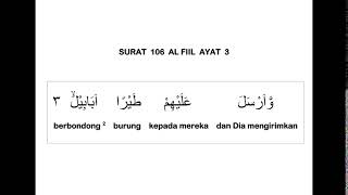 Detail Arti Surat Al Fiil Per Ayat Nomer 46